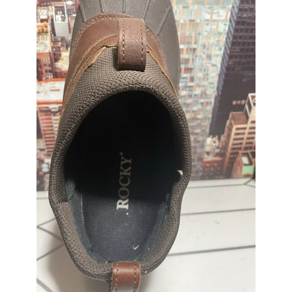 L.L. Bean Men's Storm Chaser Boots Size 13 W Leather Uppers-Slip on-#507173